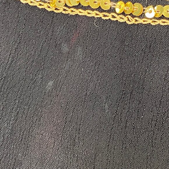 Soft Surroundings Maxi Skirt | L Tall | Black Crinkle | Boho Witchy - Picture 7 of 13